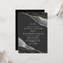 Search for silver and black wedding invitations Watercolor