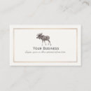 Search for moose business cards Nature