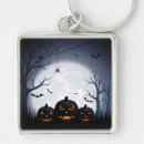 Search for moon light key rings Halloween night