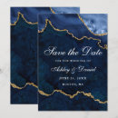 Search for blue gold save the dates Agate