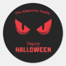 Search for scary eyes stickers Halloween