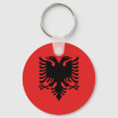 Search for albanian key rings Albania flag