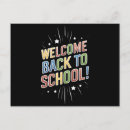 Search for teacher welcome postcards Back to school