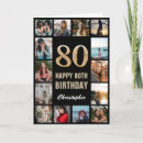 Search for 80th birthday cards Photo collage