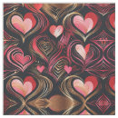 Search for pink heart fabric Red