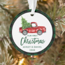 Search for red and green plaid christmas tree decorations Newlywed