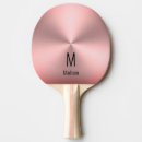 Search for metal ping pong paddles Rose gold