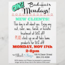 Search for salon flyers Business