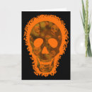 Search for skull halloween cards Orange