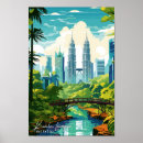 Search for kuala lumpur posters Vintage