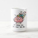 Search for brain mugs Too many tabs open