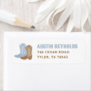 Search for rodeo return address labels Wild west birthday