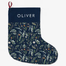 Search for navy blue christmas stockings Watercolor