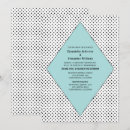 Search for polka dot wedding invitations Typography