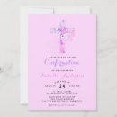Search for elegant confirmation invitations Girly