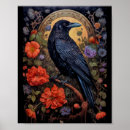 Search for vintage raven art Crow