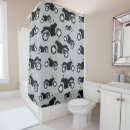 Search for motorcycle shower curtains Pattern