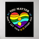 Search for suicide prevention posters Purple