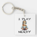 Search for nerdiness key rings Geek