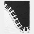 Search for piano keyboard blankets Black