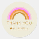 Search for thank you rainbow stickers Simple