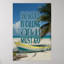 Search for the ocean is calling posters Tropical