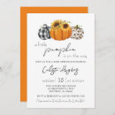 Search for pumpkin baby sprinkle invitations Orange