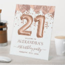 Search for 21st birthday party signs Twenty one