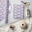 Search for college wrapping paper Premium benedict college collegiate