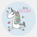 Search for mystical unicorns stickers Colourful