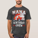 Search for fire truck birthday tshirts Vehicle