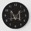 Search for black and gold clocks Script