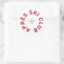 Search for on skis stickers Red