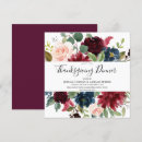 Search for modern thanksgiving invitations Floral