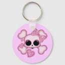 Search for pink skull key rings Bow