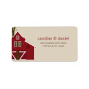 Search for rustic barn return address labels Trendy