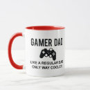 Search for gamer dad mugs Modern