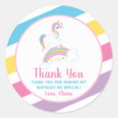 Search for unicorn rainbow stickers Unicorn magic party