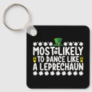 Search for irish dancing key rings Leprechaun