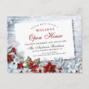 Search for christmas open house postcards Rustic
