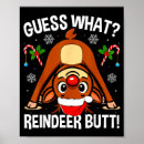 Search for cool christmas posters Reindeer