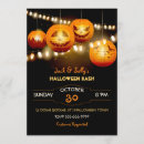 Search for string lights seasonal invitations Black