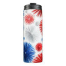 Search for red white and blue travel mugs 4th of july