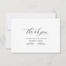 Search for thank you rsvp cards Elegant