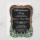 Search for forest christmas invitations Vintage