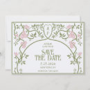 Search for art nouveau save the dates Blue