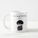 Search for manga mugs Black and white