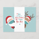 Search for red white blue christmas cards Santa