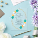 Search for orange baby shower invitations Summer