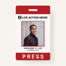 Search for press pass id badges Professional